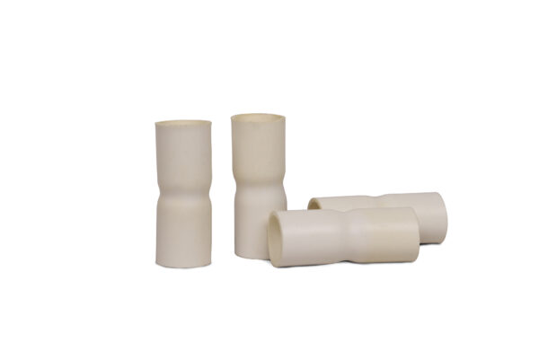 19MM PVC COLLAR ( HMS ) COUPLER WHITE - Image 3