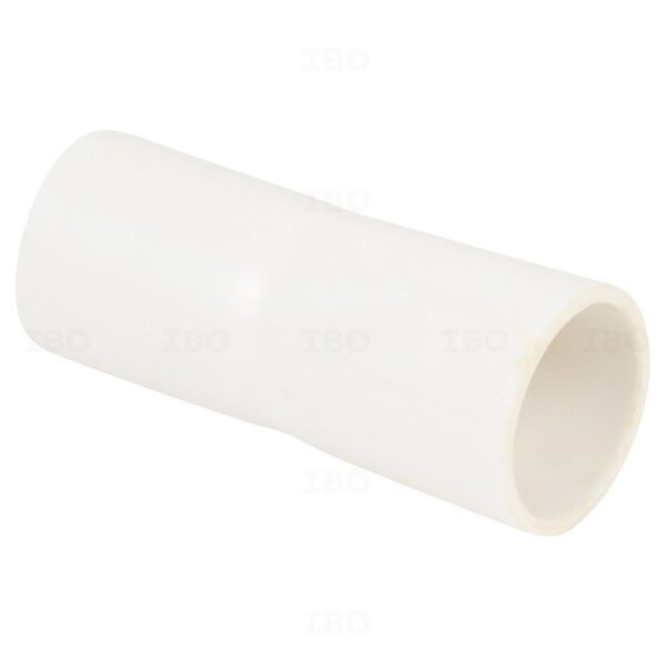 19MM PVC COLLAR ( HMS ) COUPLER WHITE