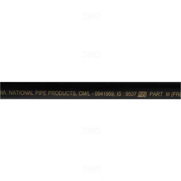 VIP 19MM PVC PIPE (HMS) 2.0MM BLACK